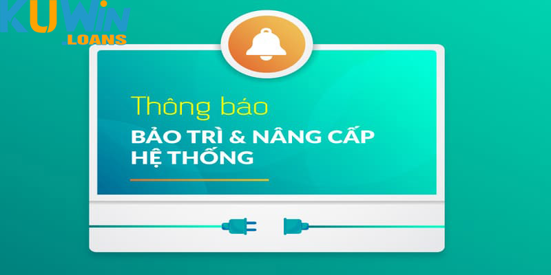 Rút tiền không thành công do KUWIN đang bảo trì